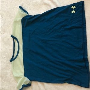 Under armor mesh T-shirt